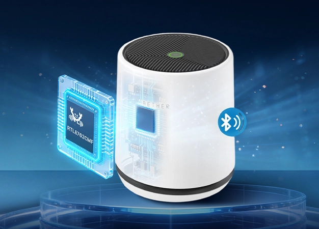 Internationally Acclaimed Smart Home Appliance Brand AETHER Powered by Realtek's RTL8762CMF Bluetooth Solution