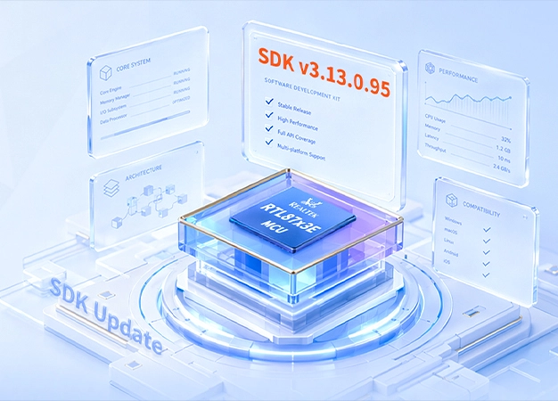 SDK Update: Realtek Announces the Release of RTL87x3E MCU Common SDK v3.13.0.95