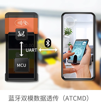 蓝牙双模数据透传 (ATCMD)