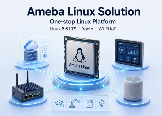 Realtek Launches the Ameba Linux Solution: Building an Open, Production-Ready Embedded Linux Platform